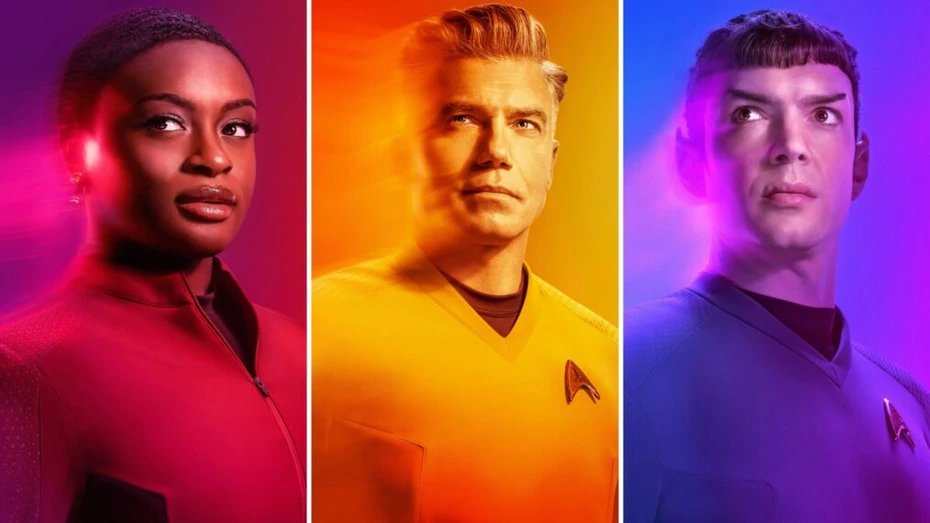 «Звездный путь: Странные новые миры» постеры персонажей второго сезона